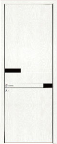 门业图片-简约时尚木门系列2851 暖白-黑影2851 暖白-黑影图片